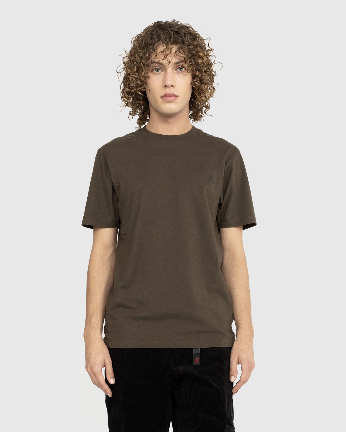 Cp company t shirt hot sale green